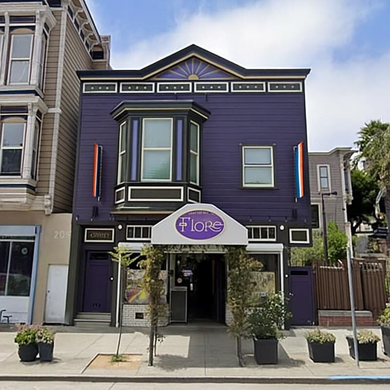 flore-san-francisco-dispensary Flore The Castro District Dispensary Front View From Noe Street San Francisco California