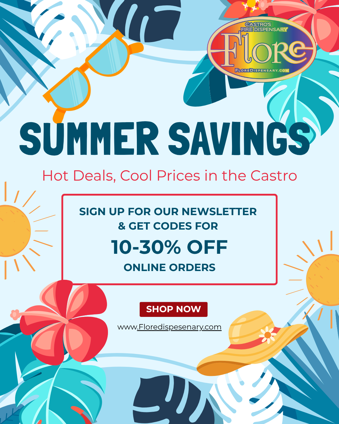 flore_flier_newslettercodes